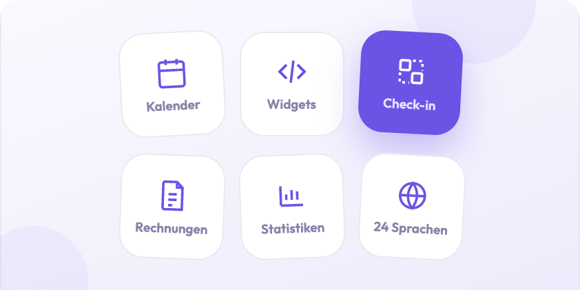 Collage: Alle Funktionen der Activento-Plattform