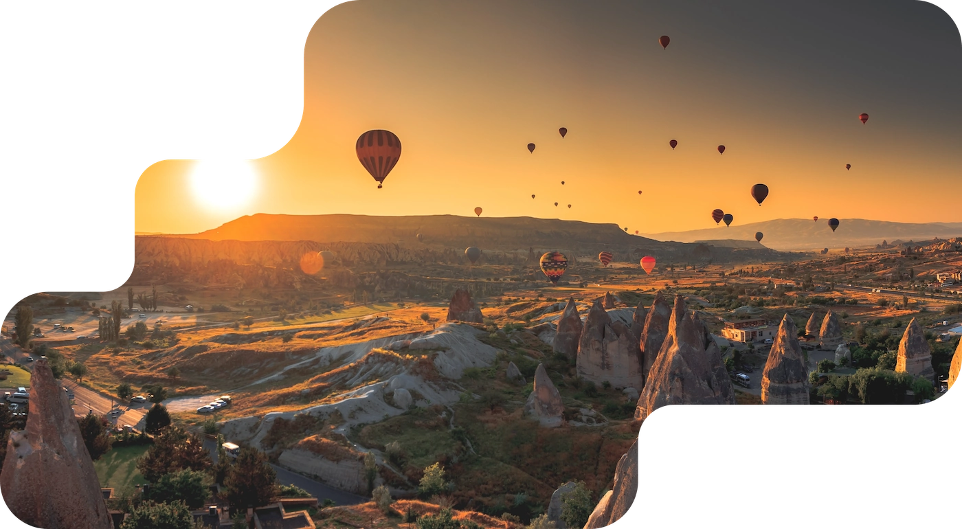 Heißluftballons über Kappadokien, Buchungssystem für Indoor- und Outdoor-Abenteuer
